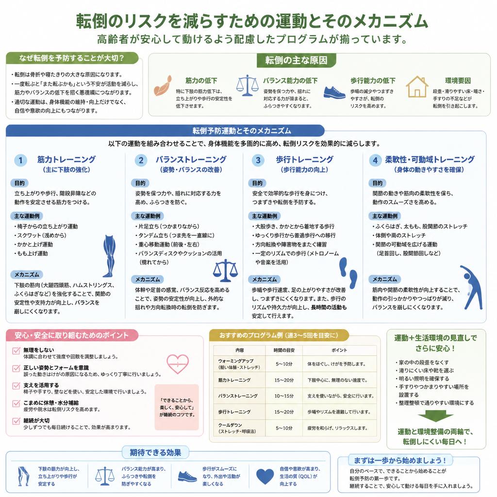 転倒予防のための専門知識